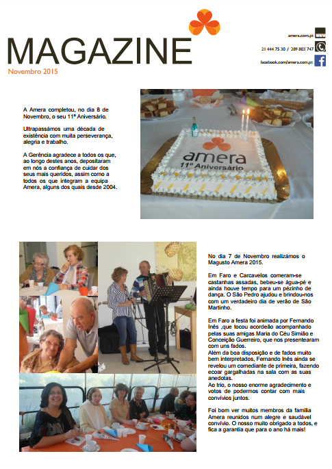Magazine Edição Novembro